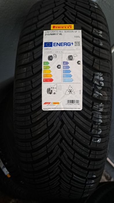 4 x 215.60.17.  Pirelli allseason SF  3