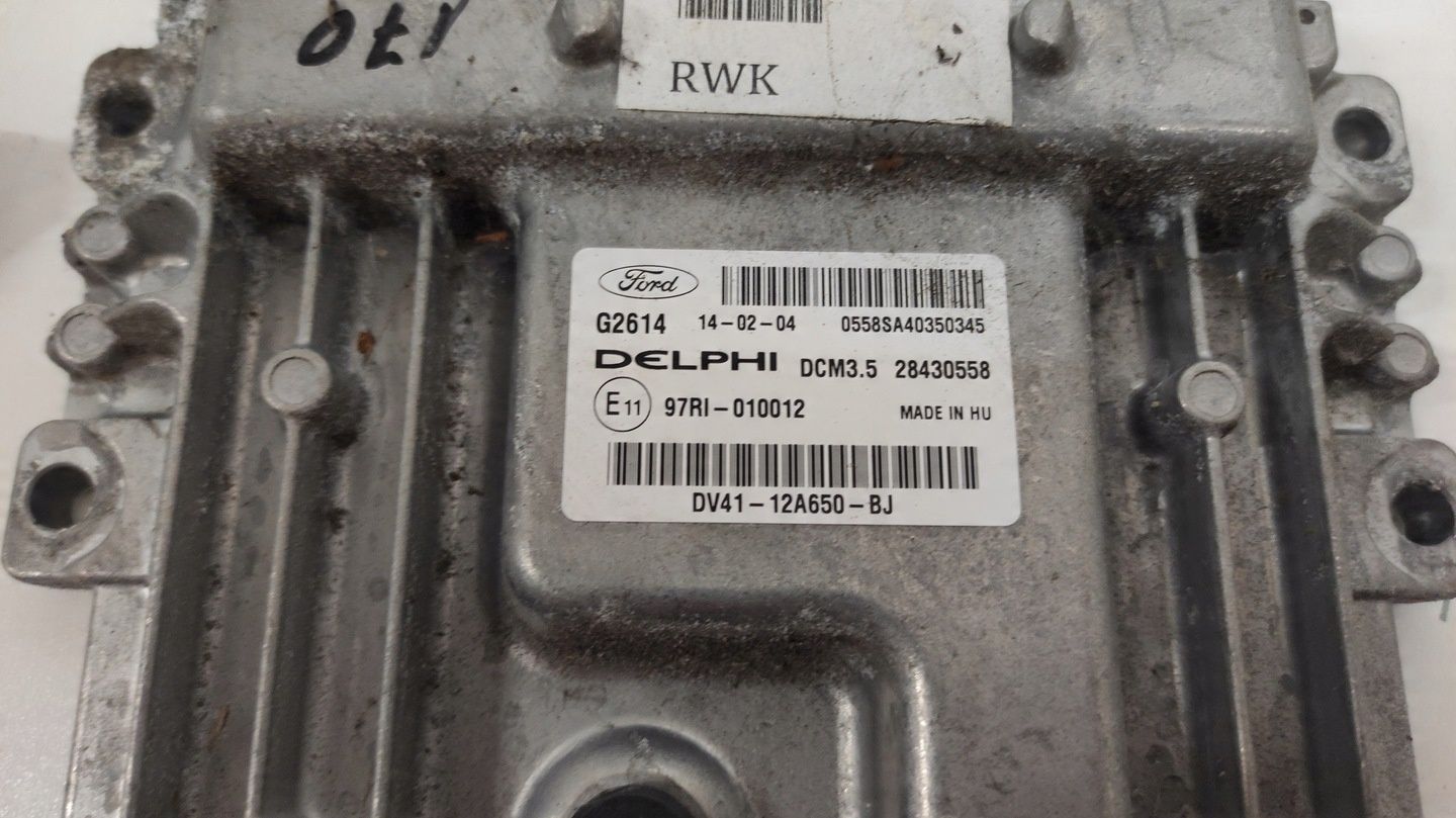 FORD KUGA MK2 2.0 TDCI STEROWNIK KOMPUTER ZESTAW STARTOWY DV41-12A650-BJ 12