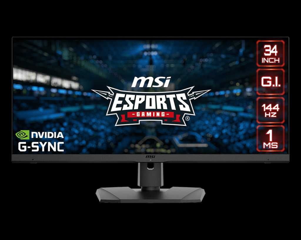Monitor Ultrawide 34'' | 144Hz | KVM | Type-C | PIP PBP | Gaming |NOVO