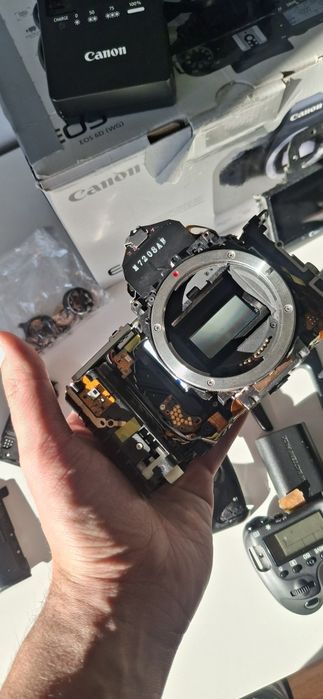 Canon EOS 6d na części, elektronicznie sprawny