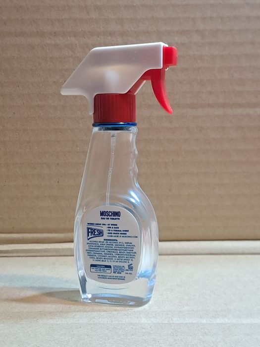 Frasco de perfume vazio