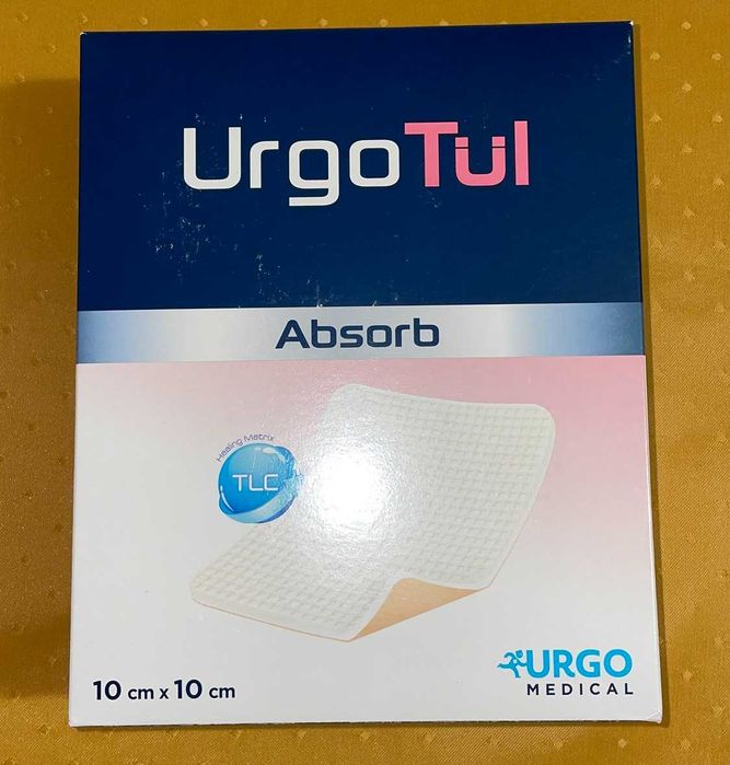 Opatrunki UrgoTul Absorb 10 x 10 cm