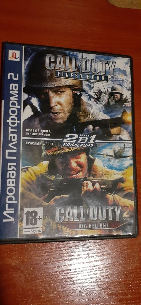 Call of Duty - Finest Hour + Call of Duty 2 - Big Red OneSony Playstat