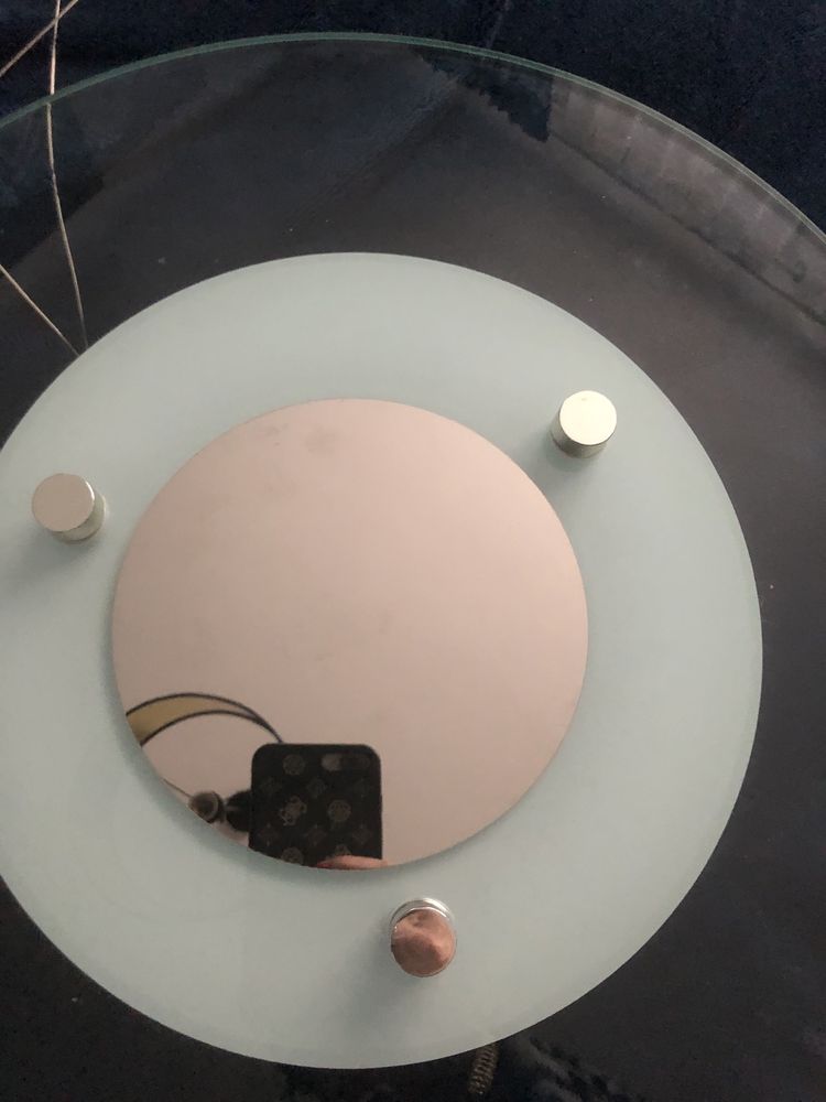 Nowoczesna szklana lampa sufitowa Led