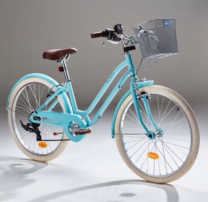 BICICLETA DE CIDADE CRIANÇA 6-9 ANOS ELOPS 500 20 POLEGADAS