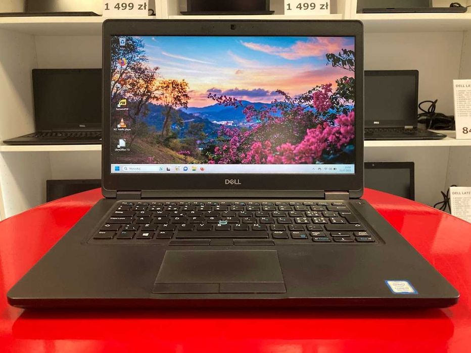 Laptop 14" Dell Latitude 5490 i5-8g 8GB Kamera SSD HDMI Win11 Klasa A