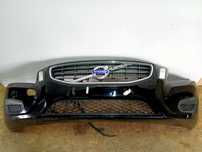 Volvo S60 2 II V60 zderzak przód przedni 452-26 czarny oryginał