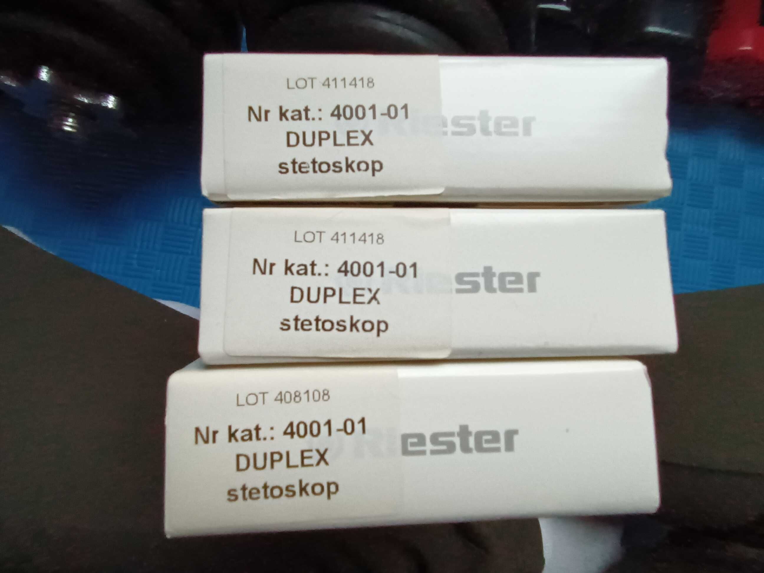 Stetoskop DUPLEX Riester 4001-01 - 3szt