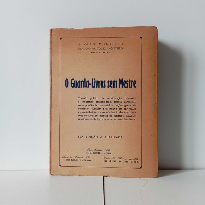 O Guarda-Livros sem Mestre - Álvaro Monteiro