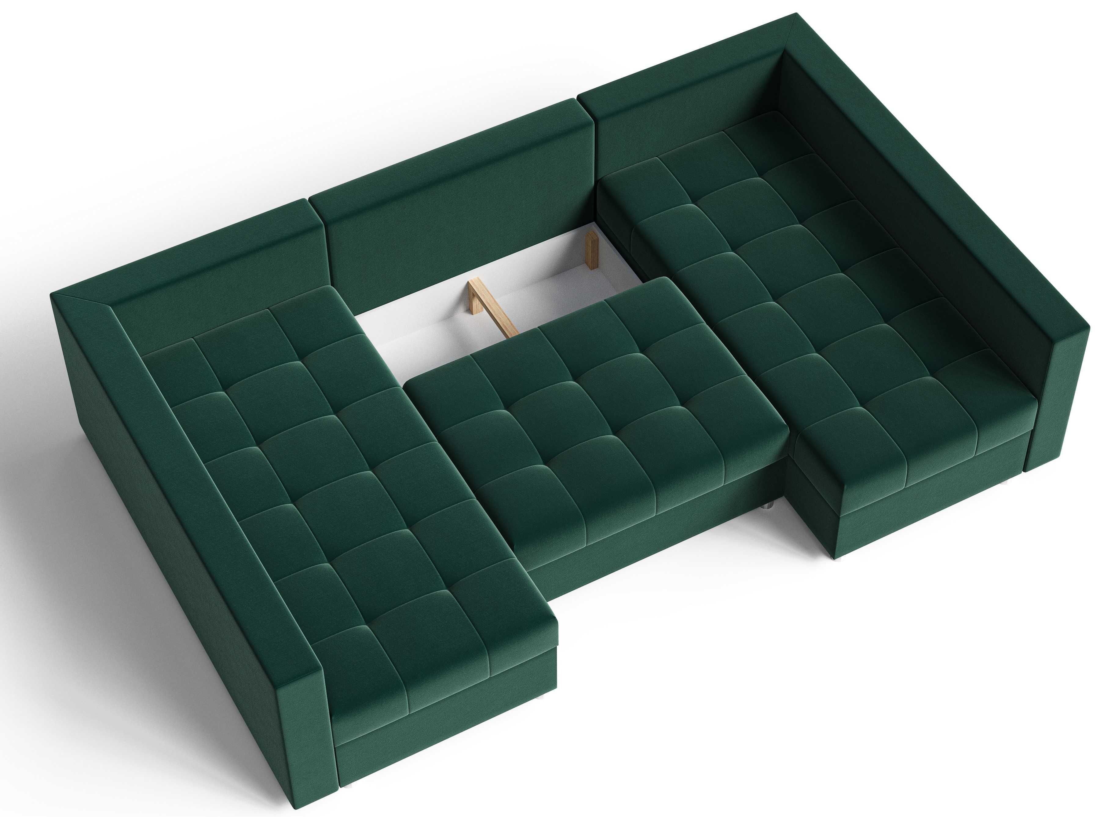 Duży narożnik funkcja spania PRINCE sofa od producenta SZYBKA DOSTAWA!