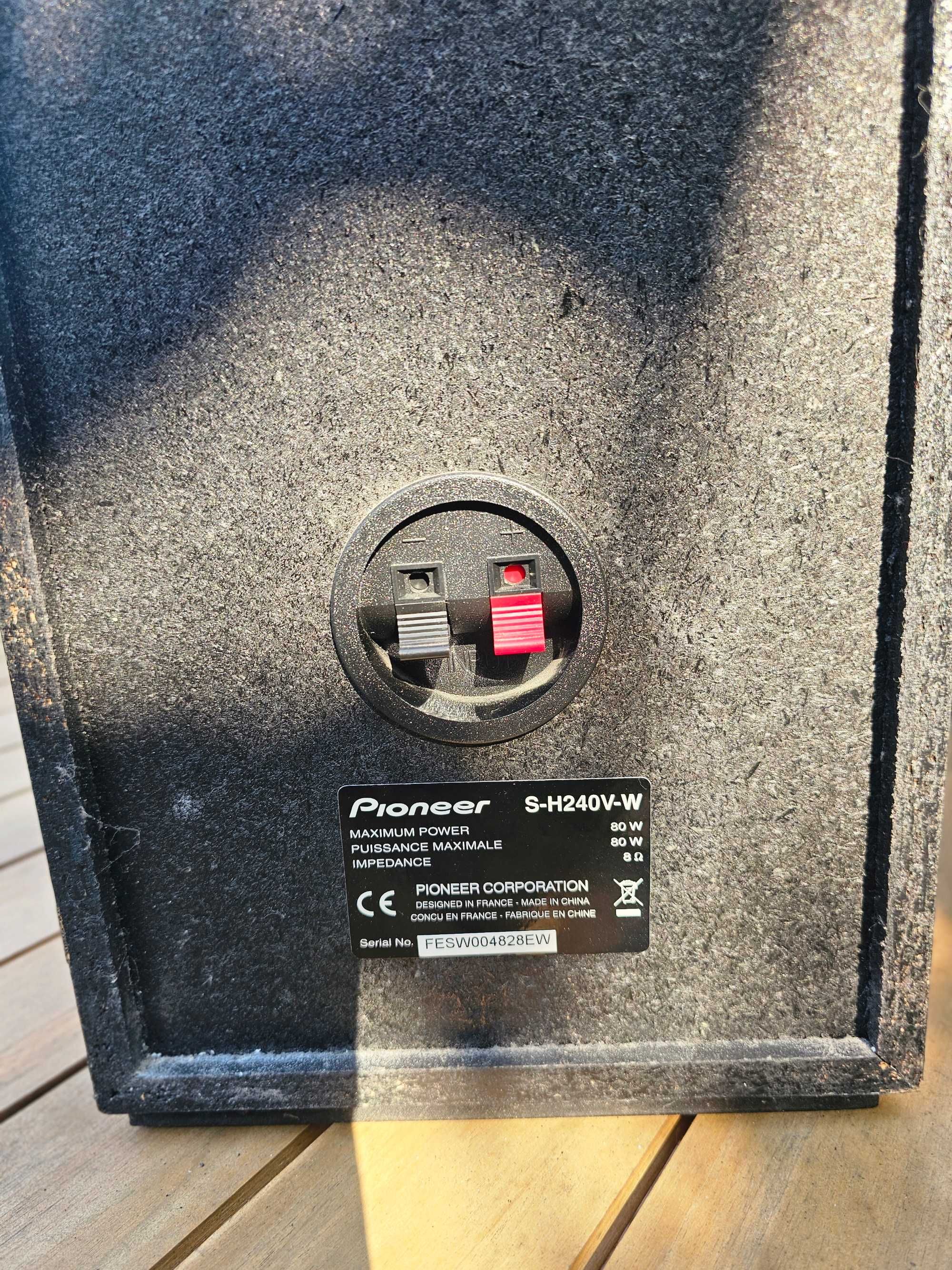 Amplituner Pioneer VSX-416-S z zestawem głośników