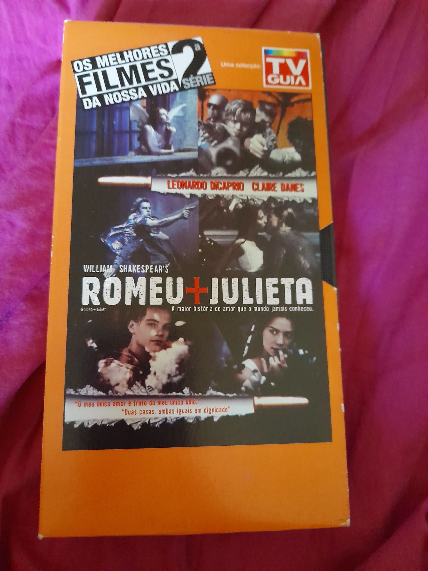 Filme "Romeu + Julieta" (VHS)