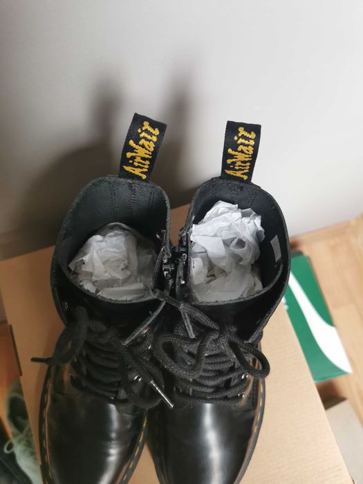 Czarne martensy jadon 38 black dr martens