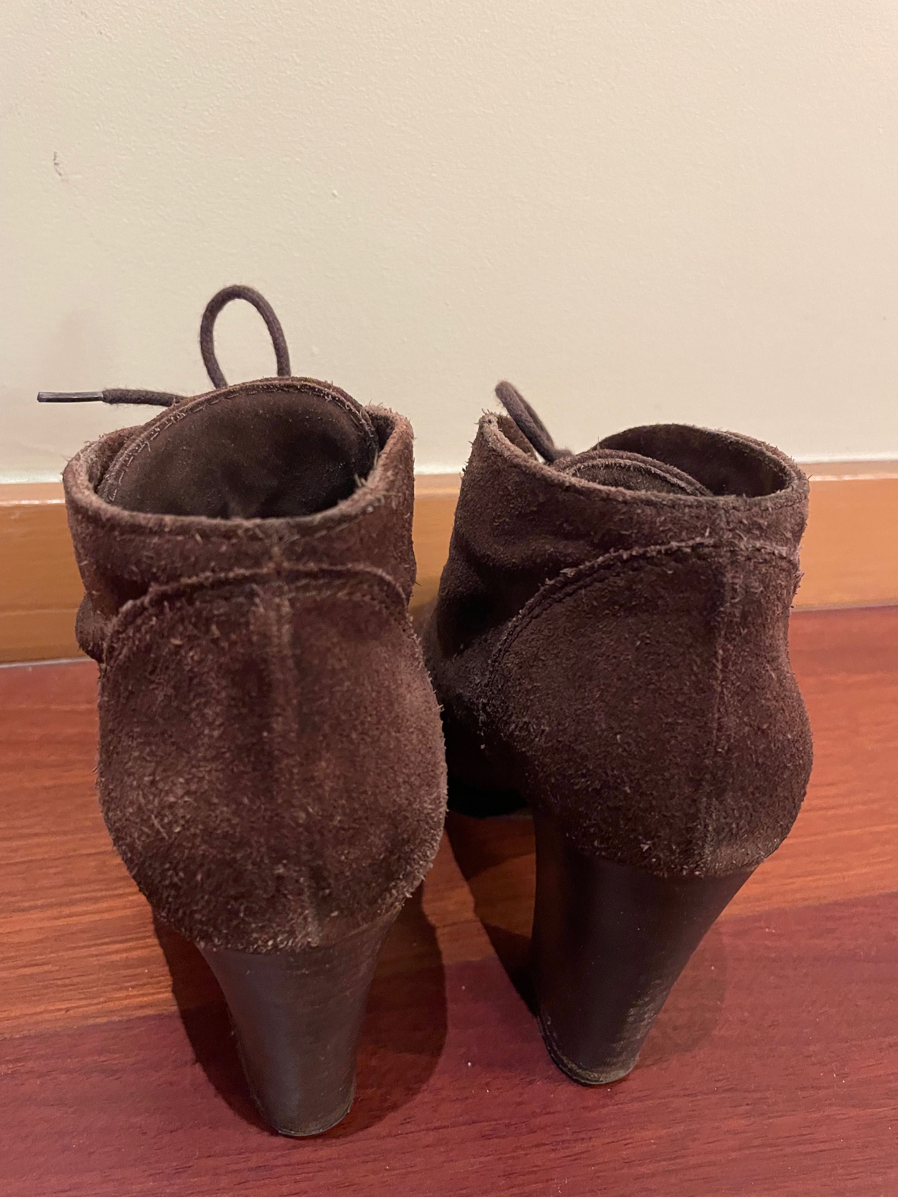Botins de camurça Mango