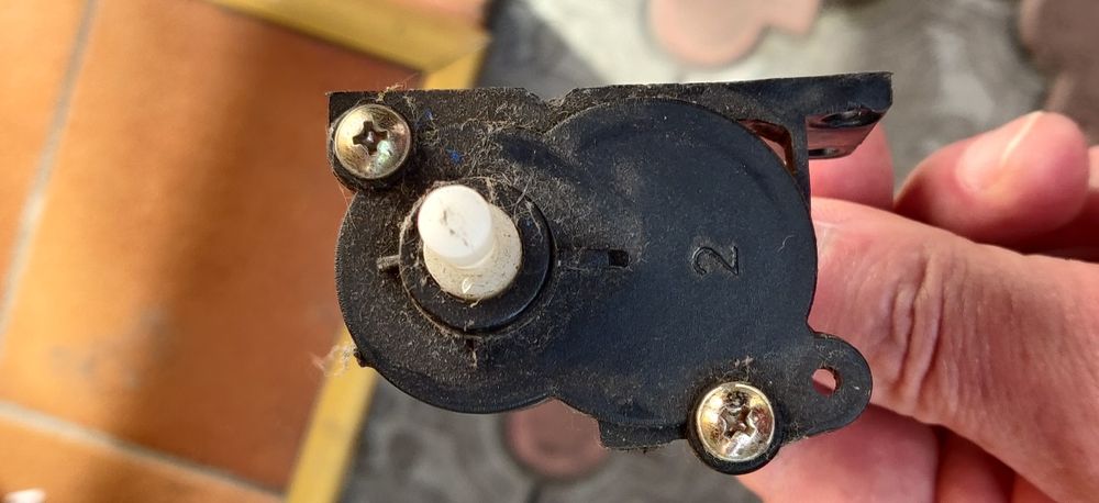 Кнопочный блок вентилятора