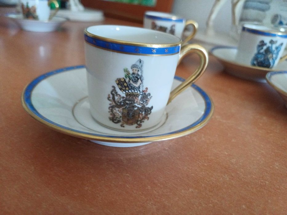 Seis Chávenas de café