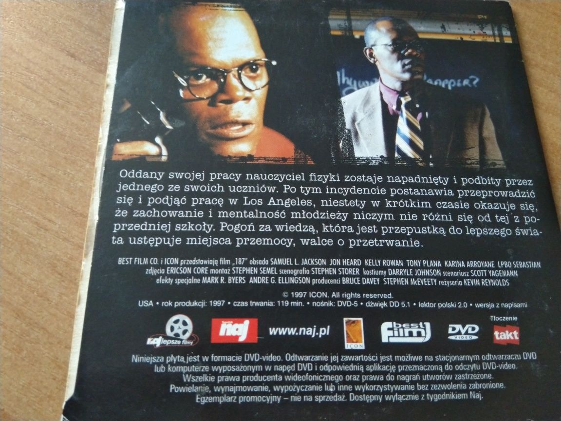 187 ( film DVD) Samuel L. Jackson