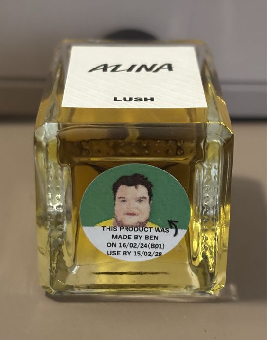 Lush Alina vegan perfume perfumy