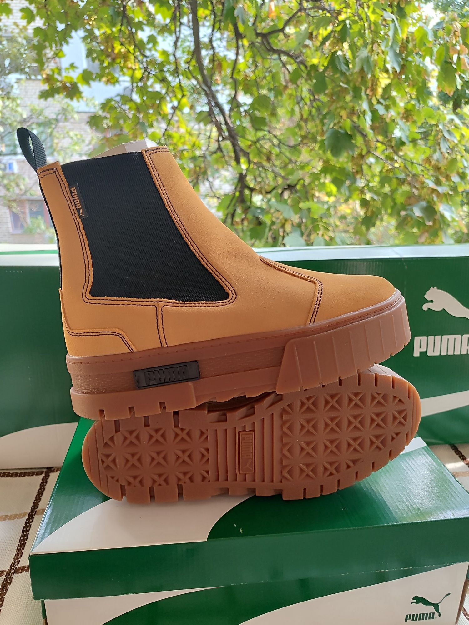 Нові черевики челсі Puma Mayze Chelsea Suede Оригінал США! 38 38.5 39