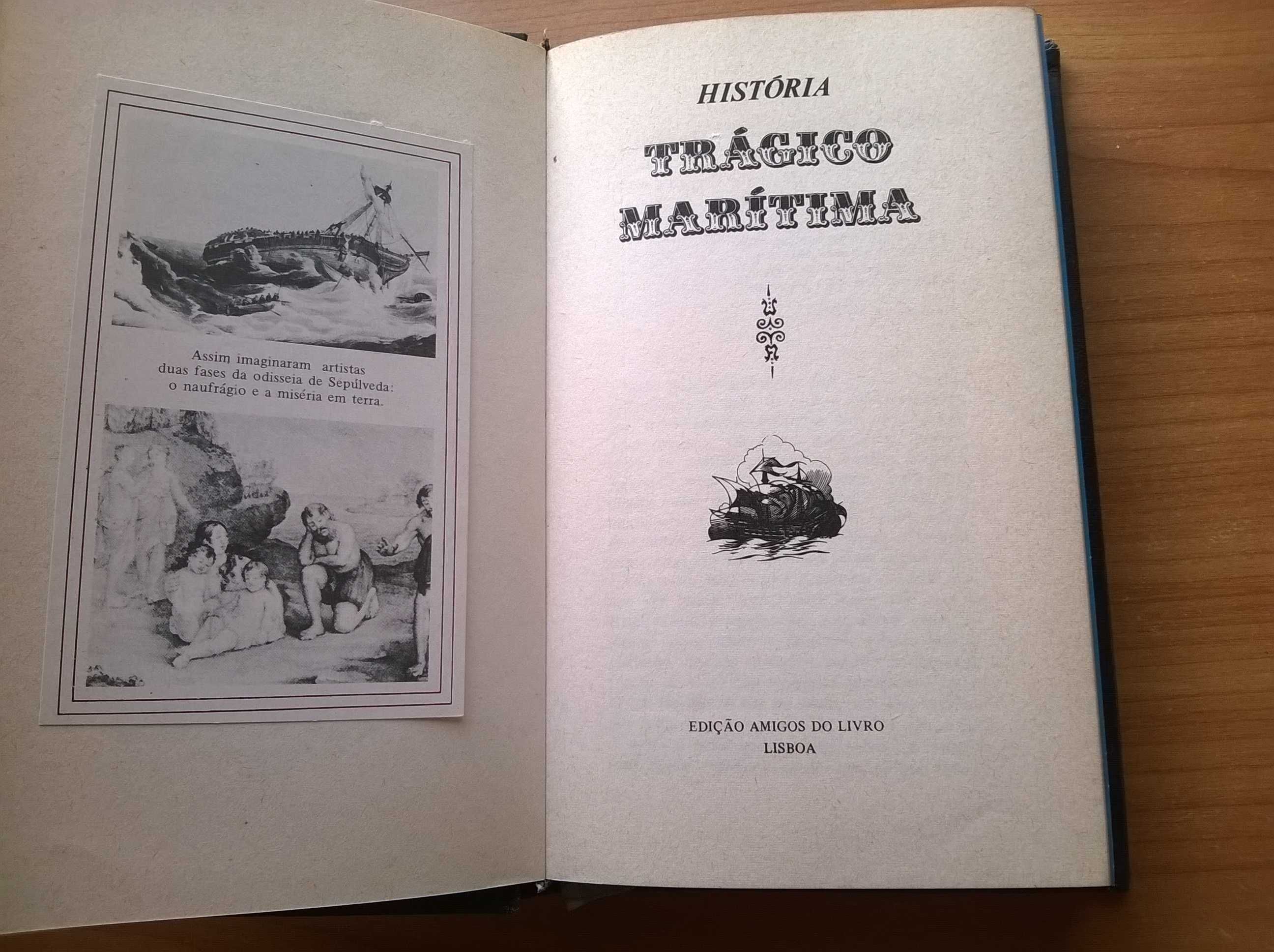 História Trágico Marítima - Edição Amigos do Livro