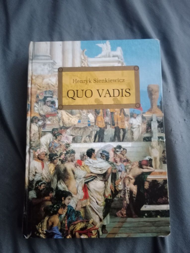 Książka Quo Vadis z opracowaniem