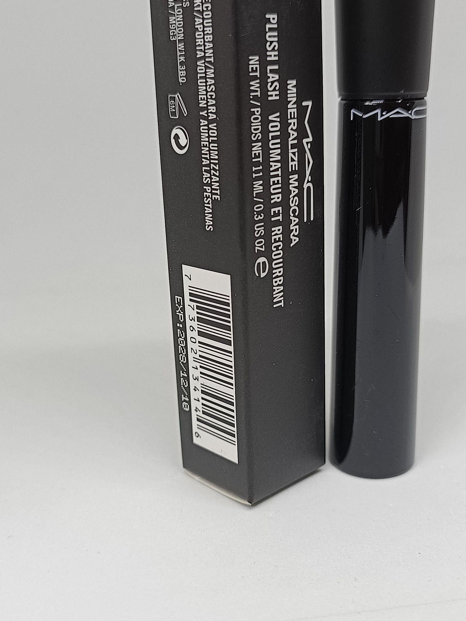 MAC Plush Lash tusz do rzęs mineralize 9g czarny