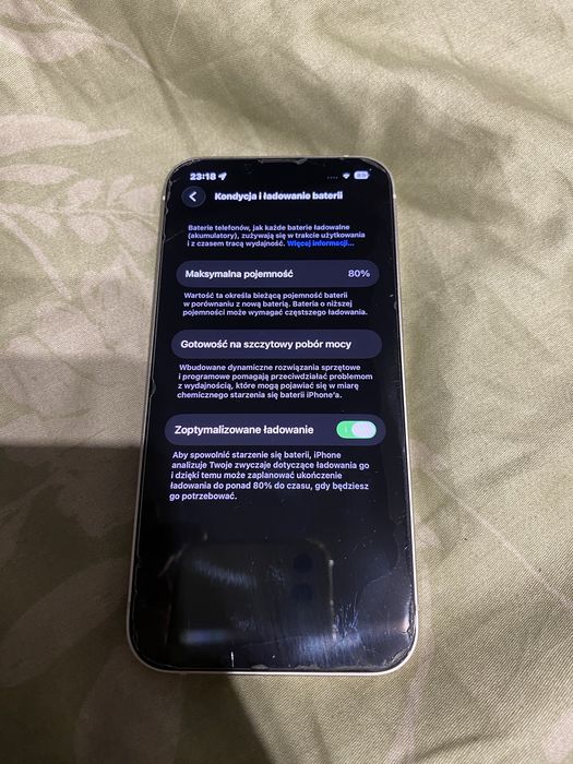 iPhone 13 128gb biały