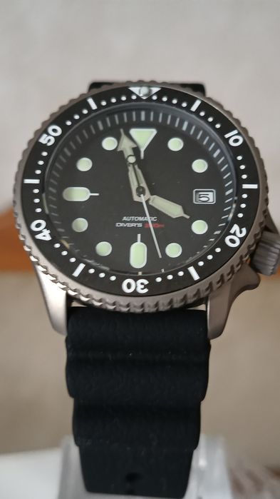 Годинник Tandorio титан titanium  механізм Seiko nh35