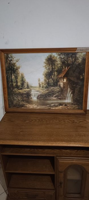 Obrazy duże w drewnianej ramie