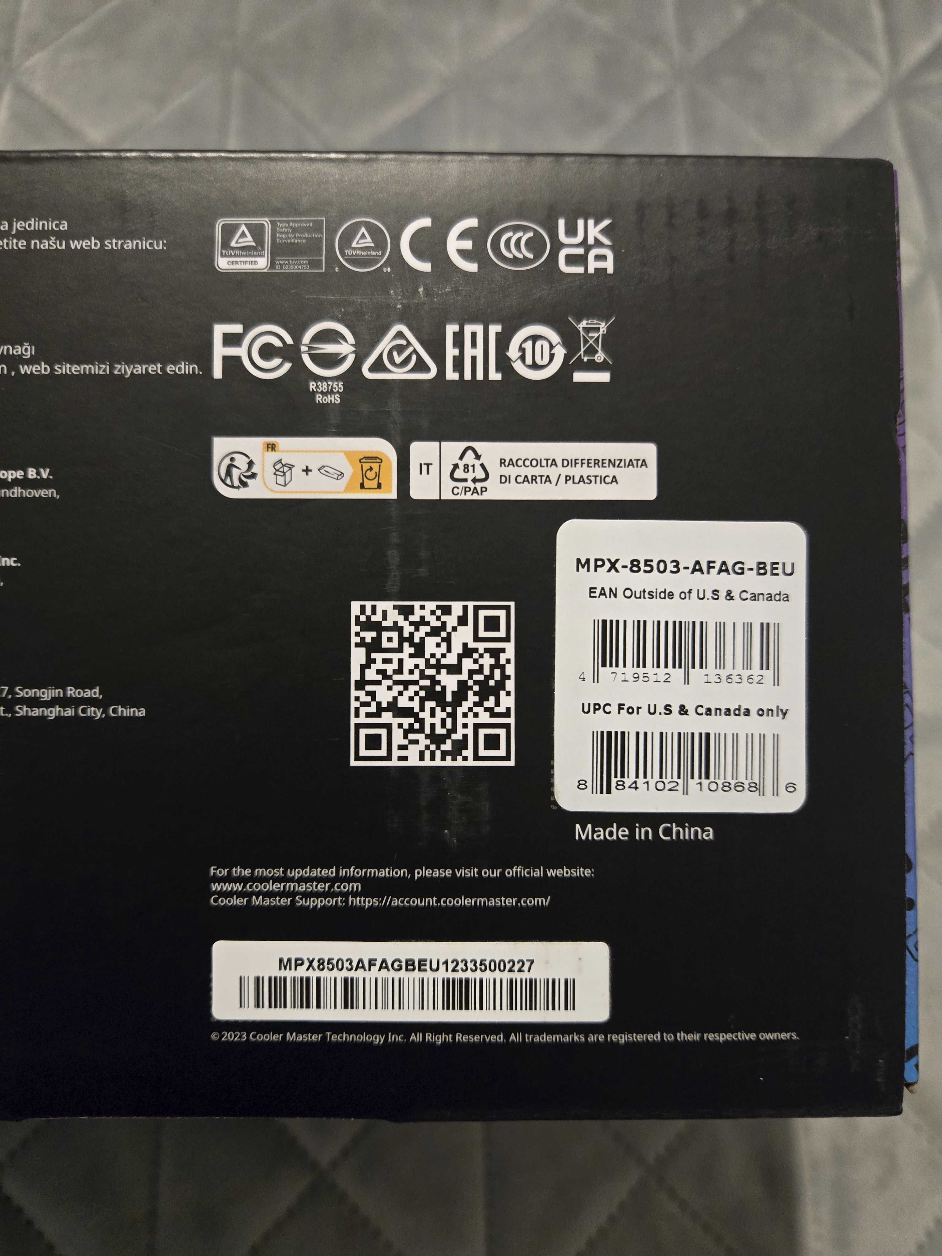 Блок живлення Cooler Master GX III Gold 850W MPX-8503-AFAG-BEU