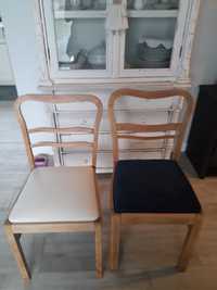 Krzesła PRL  po renowacji