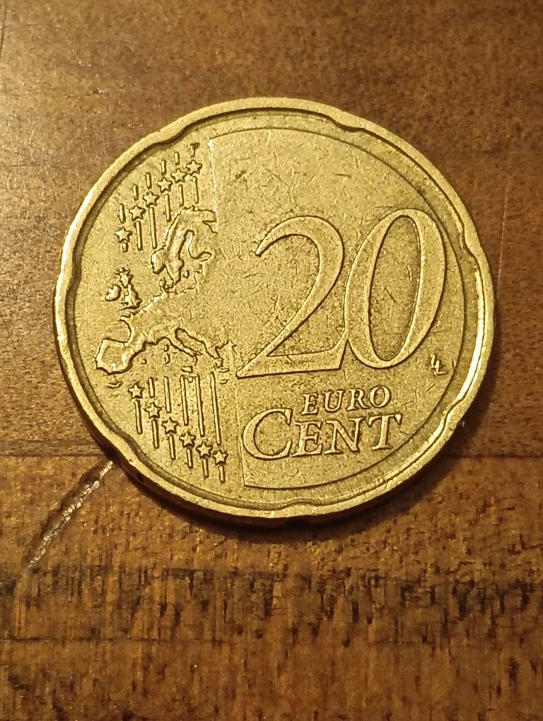 Moedas da Europa,com letra F