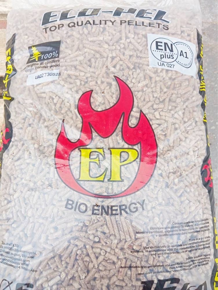 Pellet  100% sosna EnPlusA1 Eco-Pel TRANSPORT dostawa cala polska TIR