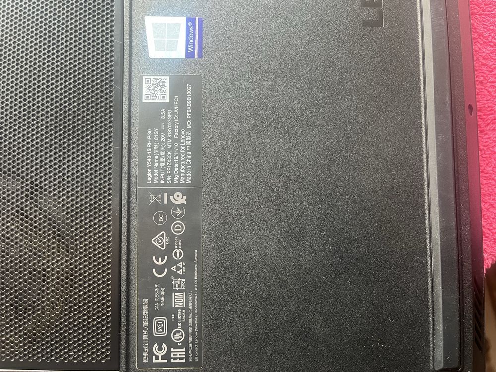 Portatil  Lenovo