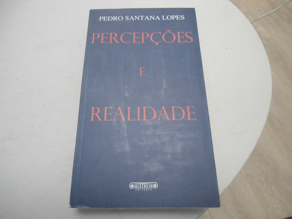 Perceções e Realidade por Pedro santana Lopes