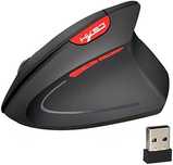 HXSJ T24 bezprzewodwa mysz pionowa USB 1600dpi cicha silent PC