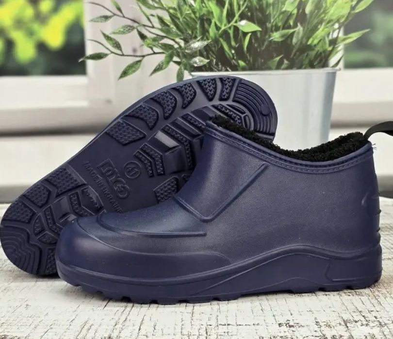 Модель 2025 року. Чоловічі калоші, черевики.Чорн, синіі та хакі 41-46