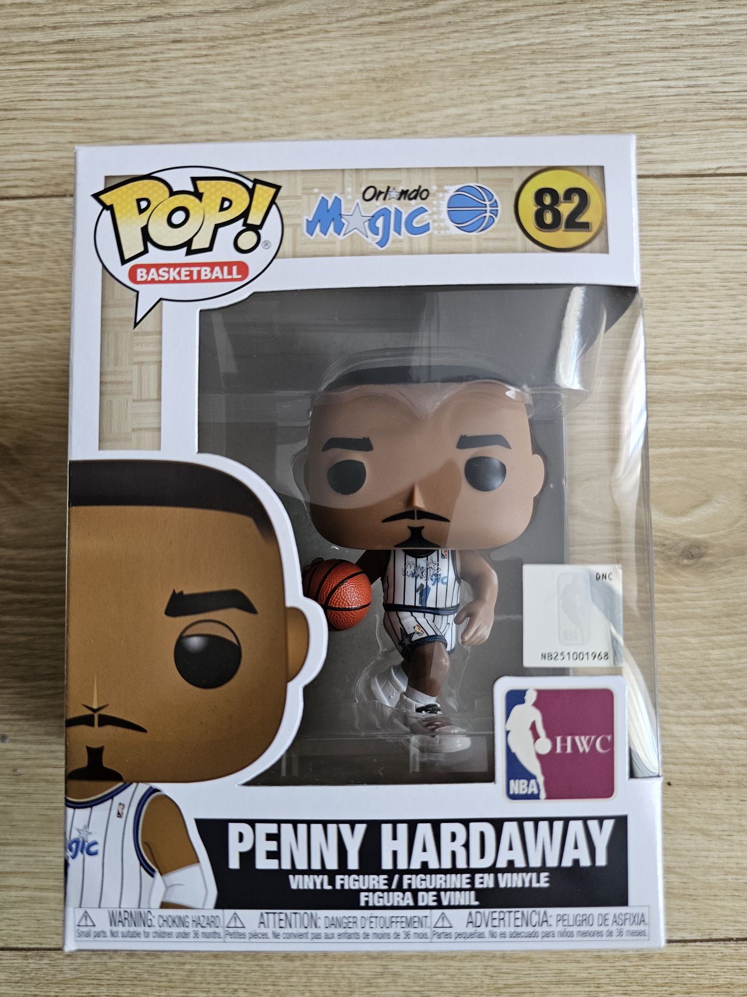 Funko Pop NBA Orlando Magic Penny Hardaway #82 Hardwood Classic