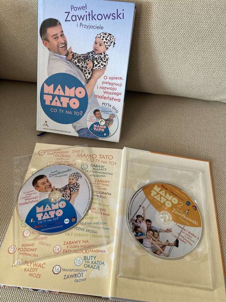 Mamo Tato co ty na to Paweł Zawitkowski 2 części każdą z DVD