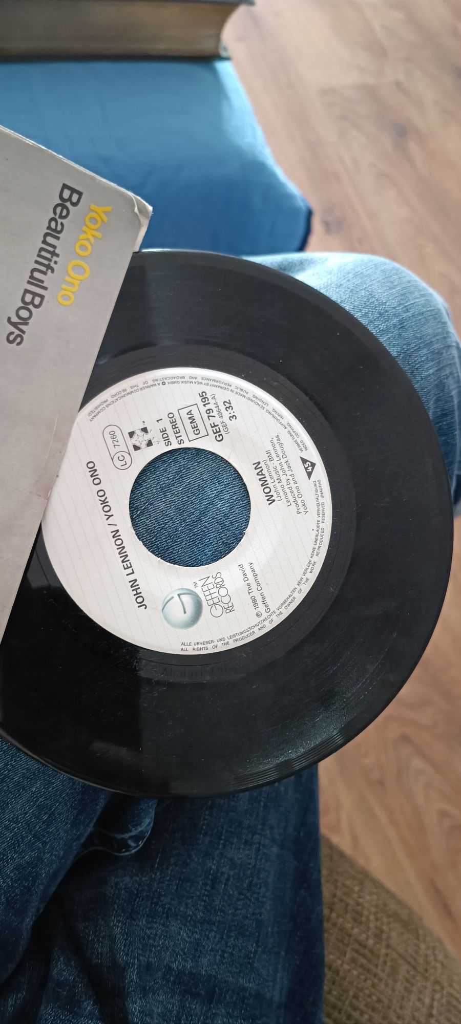 Płyta winylowa John Lenon vintage