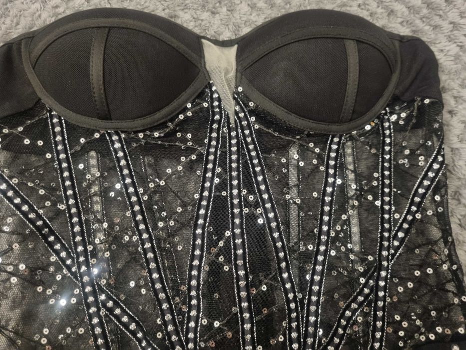 Strój artystyczny , kryształy, cekiny , Sylwester Xs