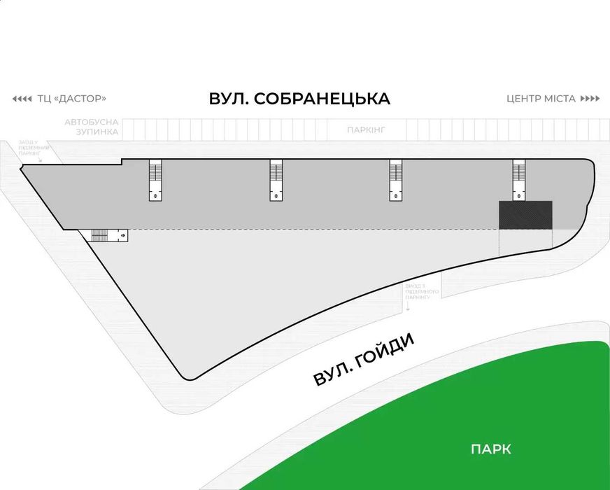2-кімнатна квартира 83.7 м² у центрі Ужгорода | Dream City - DC 4.03