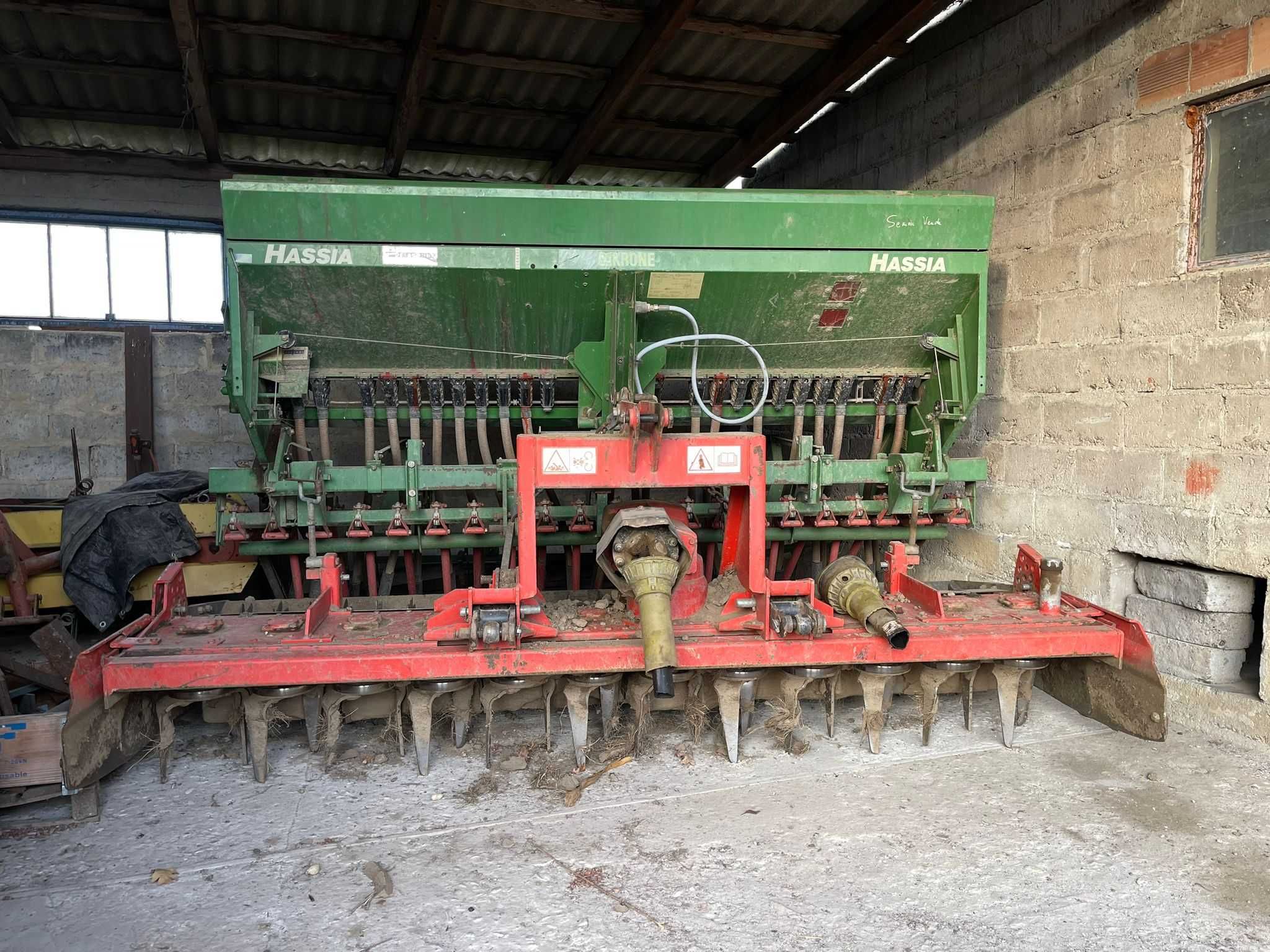 Agregat uprawowo-siewny 3m – FALC FOX 3000 + Hassia DKA 300