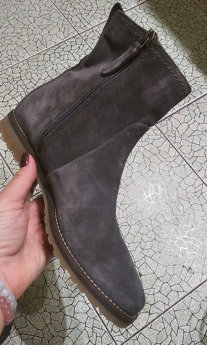 Оригинальные, замшевые ботинки " Tommy Hilfiger "/38.5р.