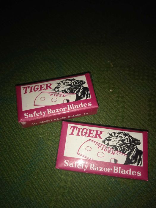 Żyletki "TIGER" 100szt. PRL Kolekcjonerskie