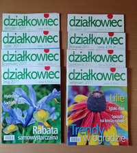 Gazety Działkowiec lata 2008r-2012r. 16 numerów. Stan dobry.