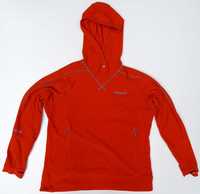 NORRONA falketind warm1 hoodie pomarańczowa bluza z kapturem Polartec