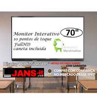 Display Profissional Interativo Promethean 70" FullHD ActivePanel AP6