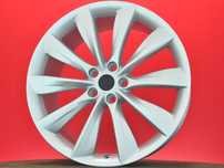 Srebrne felgi R21 5x120 Tesla Model S 8,5J ET40 / 9J