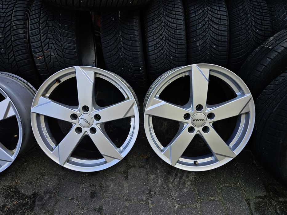 Alufelgi 18 Cali RIAL 5x112 Audi Mercedes VW seat ROTOR A6 C7 A4 B8